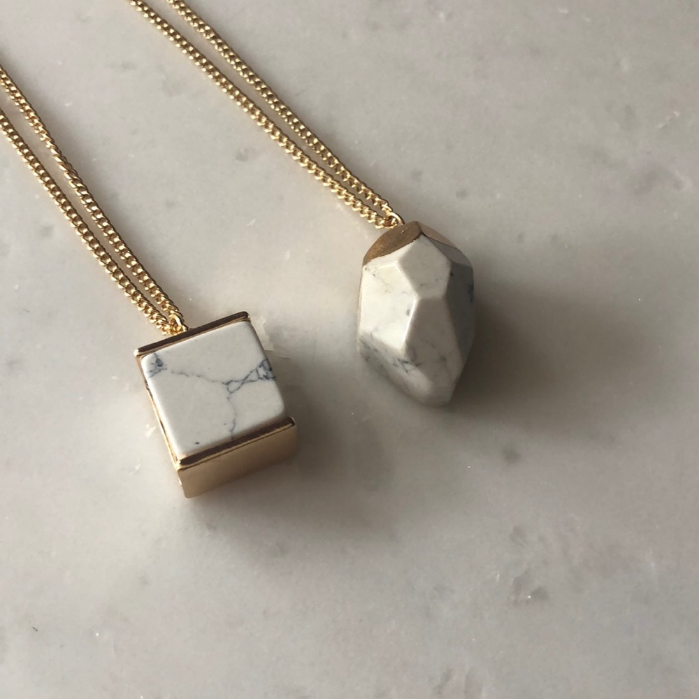 Marble Stone Necklace